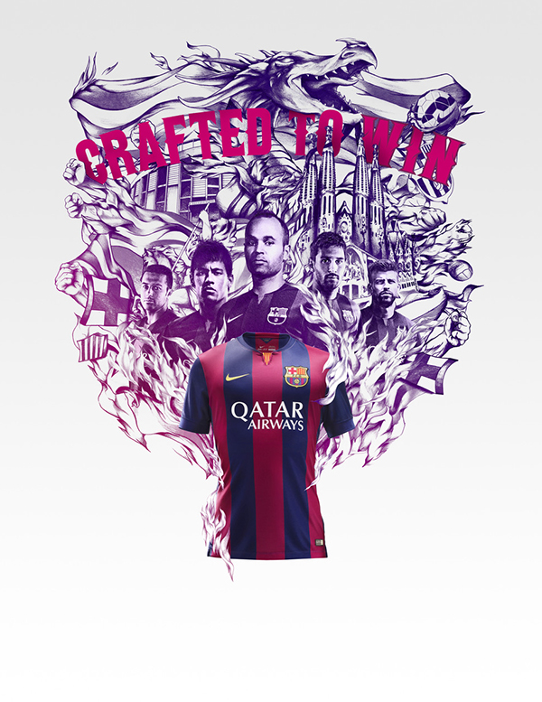 Nike Club Kit Illustrations